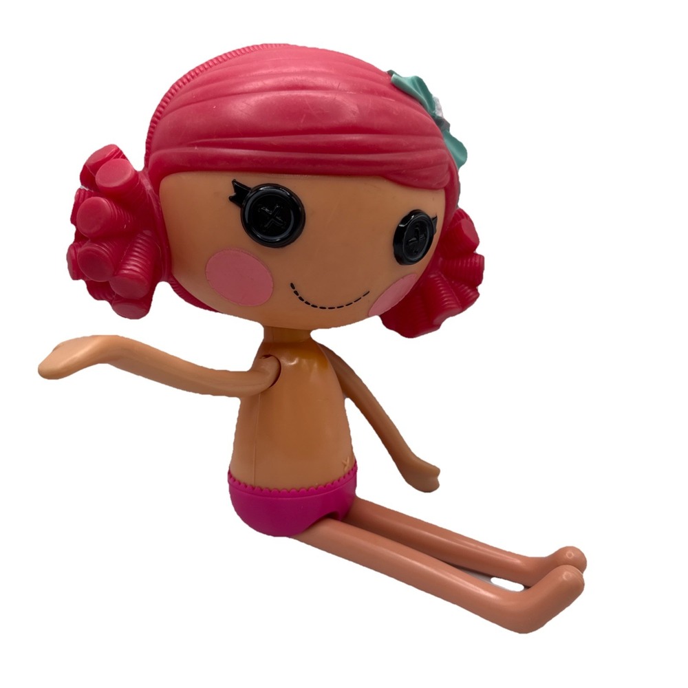 2011 Lalaloopsy Full Size Doll Fuscia Hot Pink‎ Hair Color MGA11" Tall